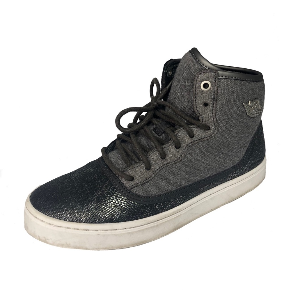 Nike Air Jordan’s Retro High Grey Sneakers